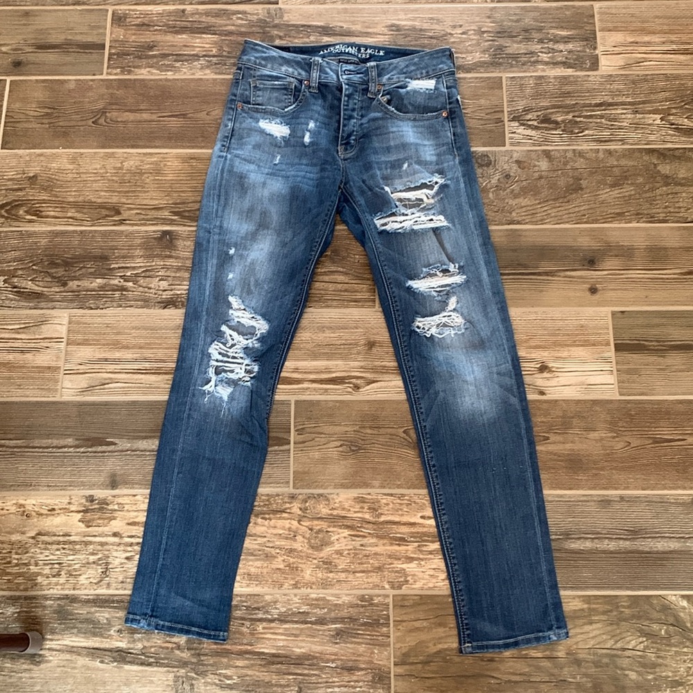 American Eagle Super Super Stretch Jeans. Size 00